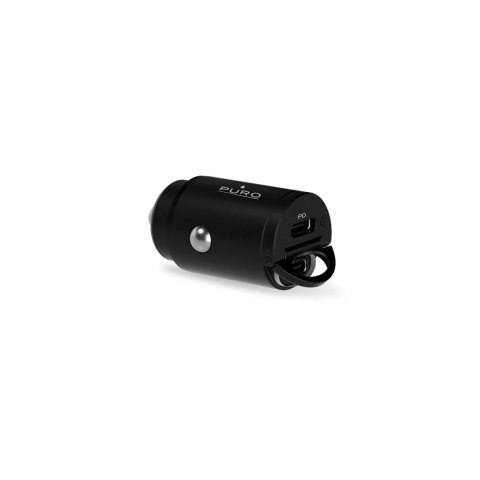 Ładowarka samochodowa Puro Mini 30W Power Delivery 2 x USB-C - czarna Ładowarka samochodowa Puro Mini 30W Power Delivery 2 x USB-C - czarna