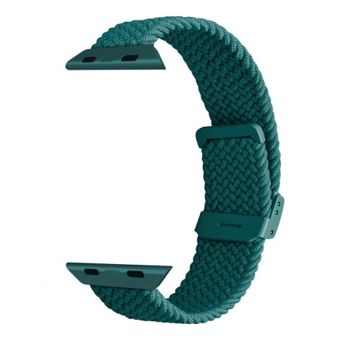 Pasek nylonowy Puro Loop do Apple Watch 42 / 44 / 45 / 49 mm - ciemnozielony Pasek nylonowy Puro Loop do Apple Watch 42 / 44 / 45 / 49 mm - ciemnozielony