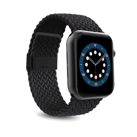 Pasek nylonowy Puro Loop do Apple Watch 42 / 44 / 45 / 49 mm - czarny Pasek nylonowy Puro Loop do Apple Watch 42 / 44 / 45 / 49 mm - czarny