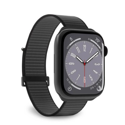 Pasek nylonowy Puro Sport do Apple Watch 42 / 44 / 45 / 49 mm - czarny Pasek nylonowy Puro Sport do Apple Watch 42 / 44 / 45 / 49 mm - czarny