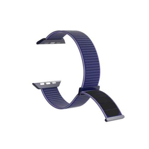 Pasek nylonowy Puro Sport do Apple Watch 42 / 44 / 45 / 49 mm - niebieski Pasek nylonowy Puro Sport do Apple Watch 42 / 44 / 45 / 49 mm - niebieski
