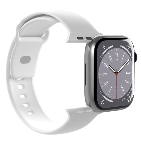Pasek silikonowy Puro Icon do Apple Watch 38 / 40 / 41 mm - biały (2 szt.) Pasek silikonowy Puro Icon do Apple Watch 38 / 40 / 41 mm - biały (2 szt.)