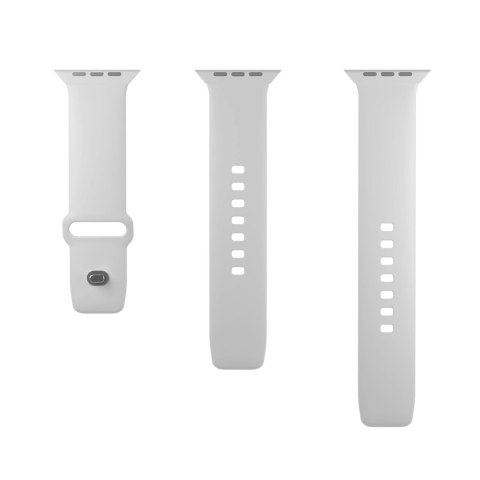 Pasek silikonowy Puro Icon do Apple Watch 38 / 40 / 41 mm - biały (2 szt.) Pasek silikonowy Puro Icon do Apple Watch 38 / 40 / 41 mm - biały (2 szt.)