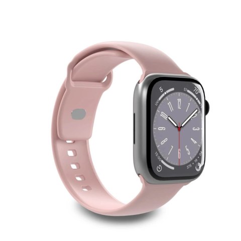 Pasek silikonowy Puro Icon do Apple Watch 38 / 40 / 41 mm - różowy (2 szt.) Pasek silikonowy Puro Icon do Apple Watch 38 / 40 / 41 mm - różowy (2 szt.)
