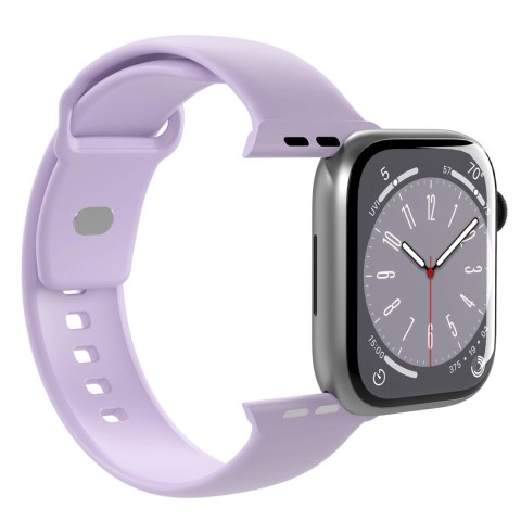 Pasek silikonowy Puro Icon do Apple Watch 42 / 44 / 45 / 49 mm - lawendowy (2 szt.) Pasek silikonowy Puro Icon do Apple Watch 42 / 44 / 45 / 49 mm - lawendowy (2 szt.)