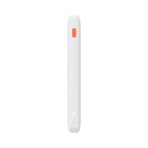 Powerbank Baseus Airpow 20W 10000mAh z kablem Baseus Simple Series USB-A - USB-C 30 cm - biały
