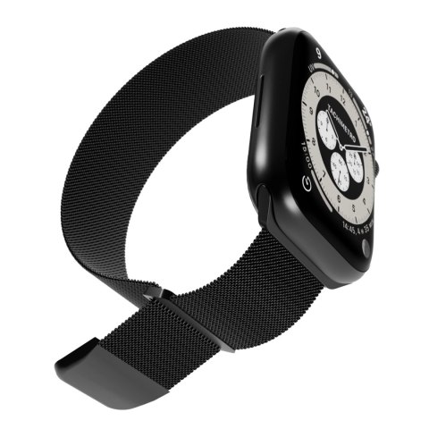 Puro 'MILANESE' watch band for Apple Watch 42-44-45-49m, black Puro 'MILANESE' watch band for Apple Watch 42-44-45-49m, black
