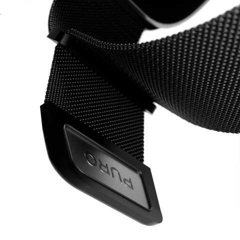 Puro 'MILANESE' watch band for Apple Watch 42-44-45-49m, black Puro 'MILANESE' watch band for Apple Watch 42-44-45-49m, black