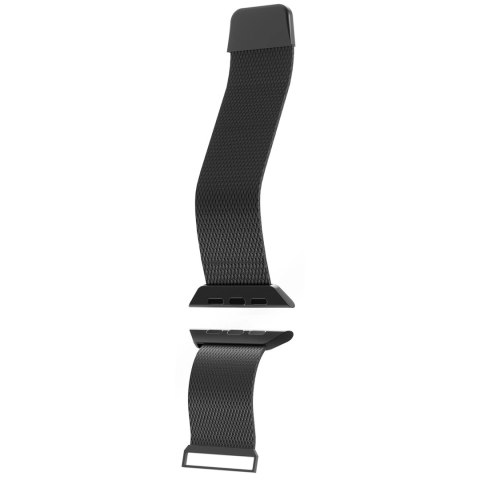 Puro 'MILANESE' watch band for Apple Watch 42-44-45-49m, black Puro 'MILANESE' watch band for Apple Watch 42-44-45-49m, black