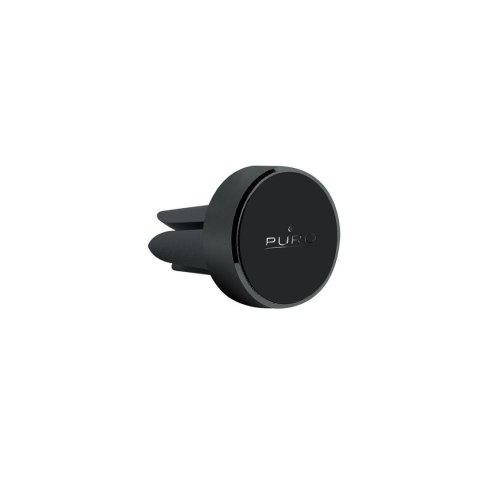 Uchwyt samochodowy Puro Magnet Holder z Mag Safe na kratkę nawiewu, magnetyczny - czarny Uchwyt samochodowy Puro Magnet Holder z Mag Safe na kratkę nawiewu, magnetyczny - czarny