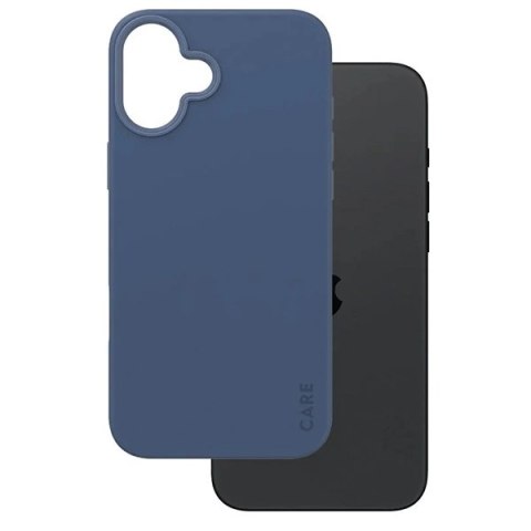 Etui CARE by PanzerGlass Fashion Case z MagSafe na iPhone 16 Plus - niebieskie Etui CARE by PanzerGlass Fashion Case z MagSafe na iPhone 16 Plus - niebieskie