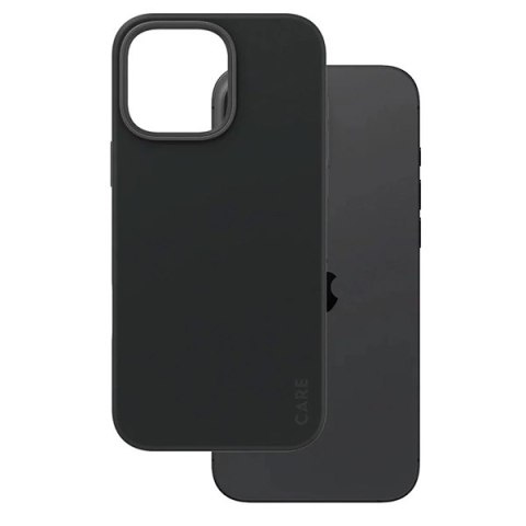 Etui CARE by PanzerGlass Fashion Case z MagSafe na iPhone 16 Pro Max - czarne Etui CARE by PanzerGlass Fashion Case z MagSafe na iPhone 16 Pro Max - czarne