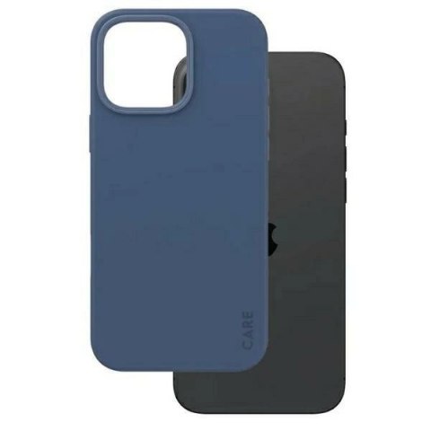 Etui CARE by PanzerGlass Fashion Case z MagSafe na iPhone 16 Pro Max - niebieskie Etui CARE by PanzerGlass Fashion Case z MagSafe na iPhone 16 Pro Max - niebieskie