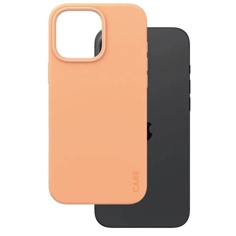 Etui CARE by PanzerGlass Fashion Case z MagSafe na iPhone 16 Pro Max - pomarańczowe Etui CARE by PanzerGlass Fashion Case z MagSafe na iPhone 16 Pro Max - pomarańczowe