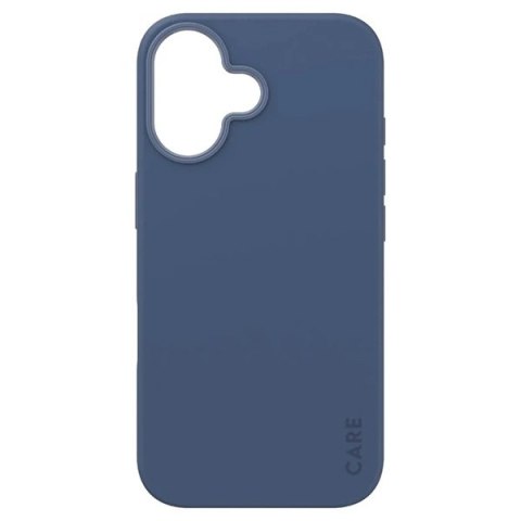 Etui CARE by PanzerGlass Fashion Case z MagSafe na iPhone 16 - niebieskie Etui CARE by PanzerGlass Fashion Case z MagSafe na iPhone 16 - niebieskie