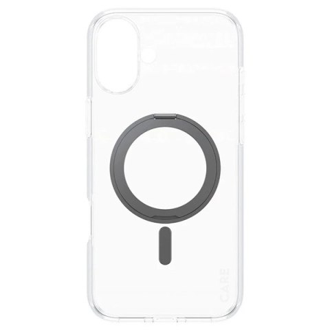 Etui CARE by PanzerGlass Feature Kickstand Case z MagSafe na iPhone 16 Plus - czarne Etui CARE by PanzerGlass Feature Kickstand Case z MagSafe na iPhone 16 Plus - czarne
