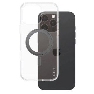 Etui CARE by PanzerGlass Feature Kickstand Case z MagSafe na iPhone 16 Pro Max - czarne
