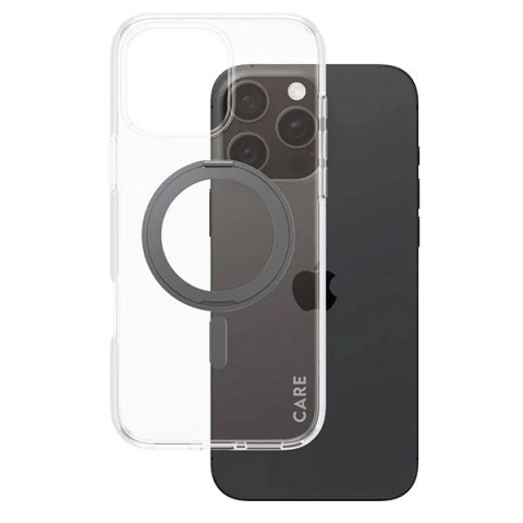 Etui CARE by PanzerGlass Feature Kickstand Case z MagSafe na iPhone 16 Pro Max - czarne Etui CARE by PanzerGlass Feature Kickstand Case z MagSafe na iPhone 16 Pro Max - czarne