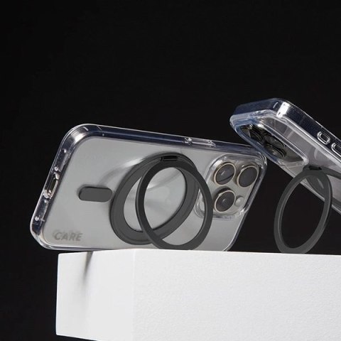 Etui CARE by PanzerGlass Feature Kickstand Case z MagSafe na iPhone 16 Pro Max - czarne Etui CARE by PanzerGlass Feature Kickstand Case z MagSafe na iPhone 16 Pro Max - czarne