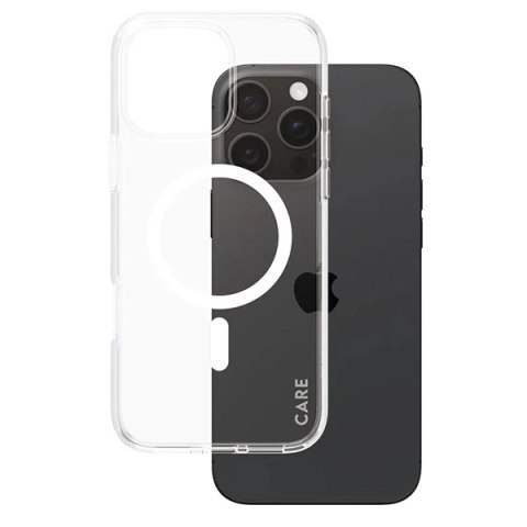 Etui CARE by PanzerGlass Flagship Case z MagSafe na iPhone 16 Pro Max - białe Etui CARE by PanzerGlass Flagship Case z MagSafe na iPhone 16 Pro Max - białe