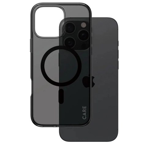 Etui CARE by PanzerGlass Flagship Case z MagSafe na iPhone 16 Pro Max - półprzezroczyste Etui CARE by PanzerGlass Flagship Case z MagSafe na iPhone 16 Pro Max - półprzezroczyste