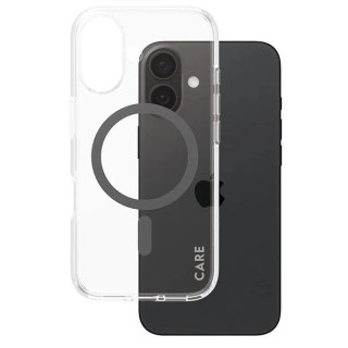 Etui CARE by PanzerGlass Flagship Case z MagSafe na iPhone 16 - czarne