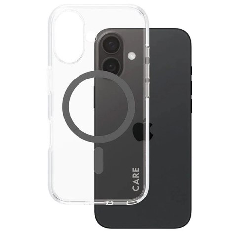 Etui CARE by PanzerGlass Flagship Case z MagSafe na iPhone 16 - czarne Etui CARE by PanzerGlass Flagship Case z MagSafe na iPhone 16 - czarne