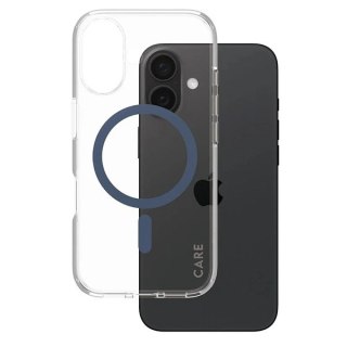 Etui CARE by PanzerGlass Flagship Case z MagSafe na iPhone 16 - niebieskie