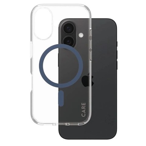 Etui CARE by PanzerGlass Flagship Case z MagSafe na iPhone 16 - niebieskie Etui CARE by PanzerGlass Flagship Case z MagSafe na iPhone 16 - niebieskie