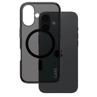 Etui CARE by PanzerGlass Flagship Case z MagSafe na iPhone 16 - półprzezroczyste