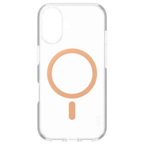 Etui CARE by PanzerGlass Flagship Case z MagSafe na iPhone 16 - pomarańczowe Etui CARE by PanzerGlass Flagship Case z MagSafe na iPhone 16 - pomarańczowe