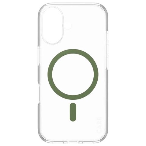 Etui CARE by PanzerGlass Flagship Case z MagSafe na iPhone 16 - zielone Etui CARE by PanzerGlass Flagship Case z MagSafe na iPhone 16 - zielone