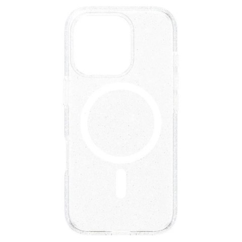Etui CARE by PanzerGlass Flagship Star Lit Case z MagSafe na iPhone 16 Pro - białe Etui CARE by PanzerGlass Flagship Star Lit Case z MagSafe na iPhone 16 Pro - białe