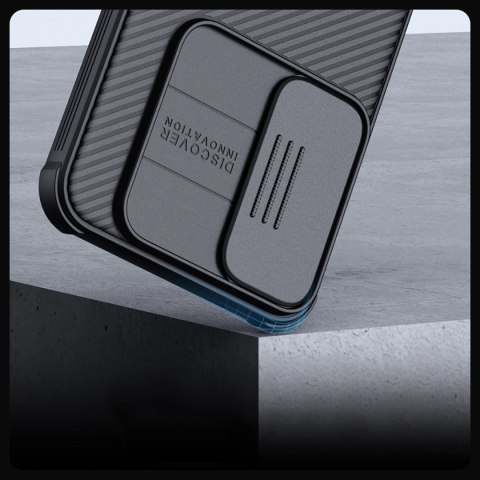 Etui Nillkin CamShield Pro Case do Samsung Galaxy A55 z osłoną na aparat - czarne