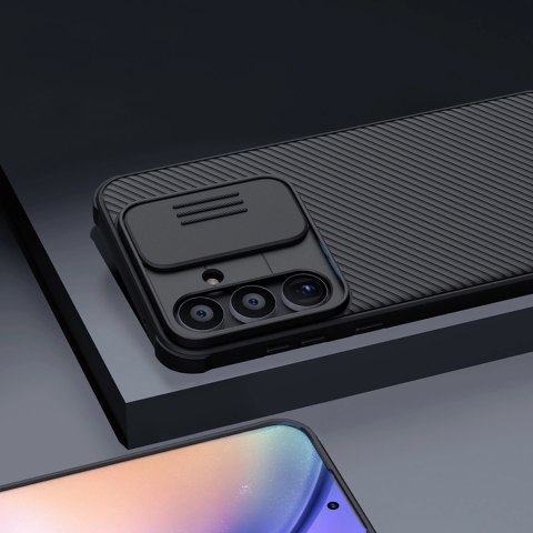 Etui Nillkin CamShield Pro Case do Samsung Galaxy A55 z osłoną na aparat - czarne
