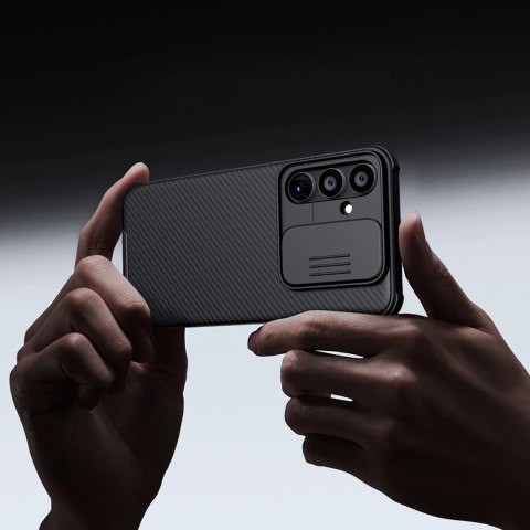 Etui Nillkin CamShield Pro Case do Samsung Galaxy A55 z osłoną na aparat - czarne