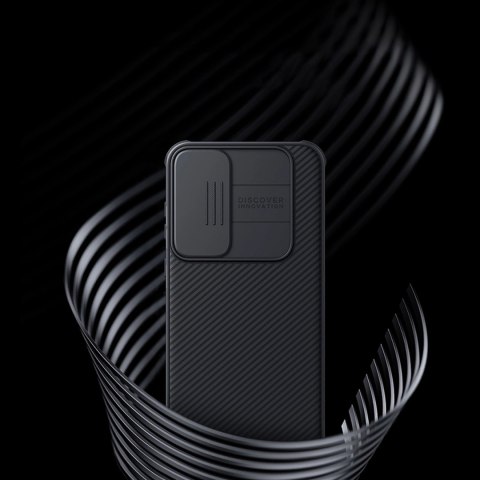 Etui Nillkin CamShield Pro Case do Samsung Galaxy A55 z osłoną na aparat - czarne