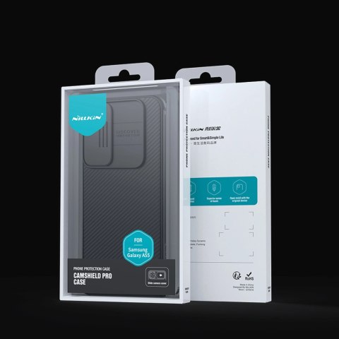 Etui Nillkin CamShield Pro Case do Samsung Galaxy A55 z osłoną na aparat - czarne