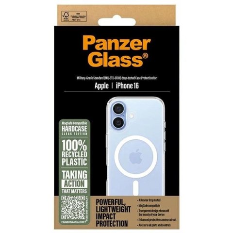 Etui PanzerGlass HardCase na iPhone 16 - białe Etui PanzerGlass HardCase na iPhone 16 - białe