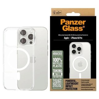Etui PanzerGlass HardCase z MagSafe na iPhone 16 Pro - białe
