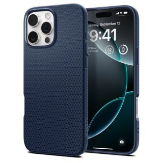 Etui Spigen Liquid Air na iPhone 16 Pro Max - niebieskie