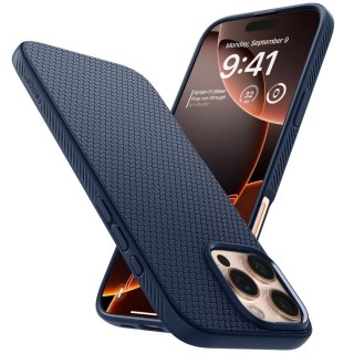 Etui Spigen Liquid Air na iPhone 16 Pro Max - niebieskie