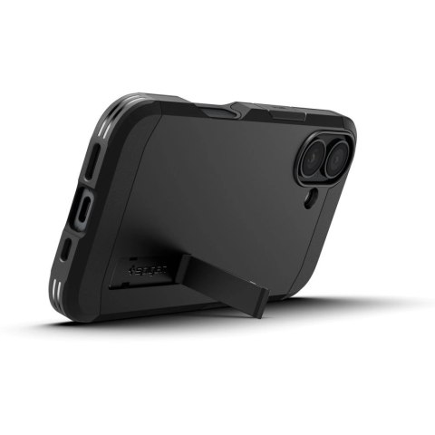 Etui Spigen Tough Armor MagSafe z podstawką na iPhone 16 Plus - czarne