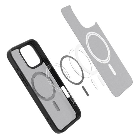 Etui Spigen Ultra Hybrid Mag z MagSafe na iPhone 16 Pro Max - czarne Etui Spigen Ultra Hybrid Mag z MagSafe na iPhone 16 Pro Max - czarne