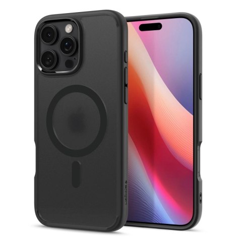 Etui Spigen Ultra Hybrid Mag z MagSafe na iPhone 16 Pro Max - czarne Etui Spigen Ultra Hybrid Mag z MagSafe na iPhone 16 Pro Max - czarne