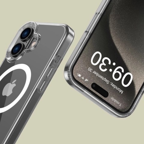Etui Tech-Protect FlexAir Hybrid MagSafe na iPhone 16 - przezroczyste Etui Tech-Protect FlexAir Hybrid MagSafe na iPhone 16 - przezroczyste