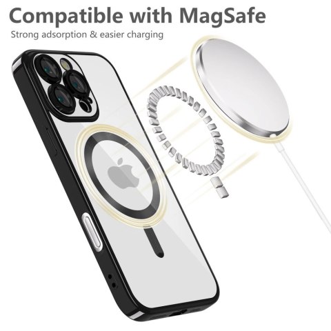 Etui Tech-Protect MagFlex MagSafe na iPhone 16 Pro - czarne Etui Tech-Protect MagFlex MagSafe na iPhone 16 Pro - czarne