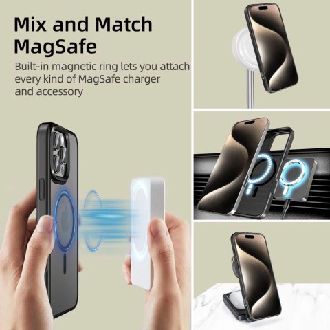 Etui Tech-Protect MagMat MagSafe na iPhone 16 Pro Max - czarne Etui Tech-Protect MagMat MagSafe na iPhone 16 Pro Max - czarne
