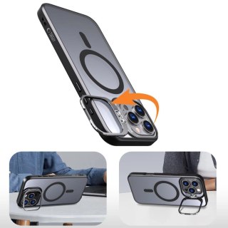 Etui Tech-Protect MagStand MagSafe z podstawką na iPhone 16 Pro Max - półprzezroczyste