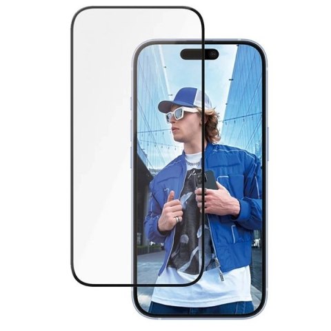 Szkło hartowane PanzerGlass Ceramic Screen Protector Ultra-Wide Fit na iPhone 16 Szkło hartowane PanzerGlass Ceramic Screen Protector Ultra-Wide Fit na iPhone 16